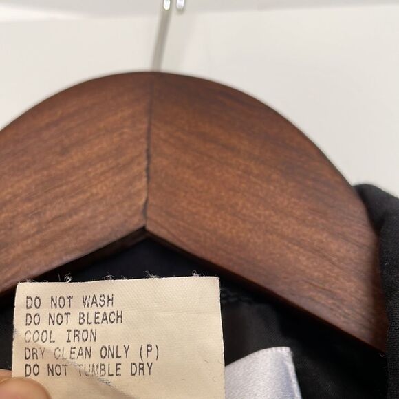 Steilmann Black Fitted Blazer 100% Polyester Size 6 - Picture 5 of 12